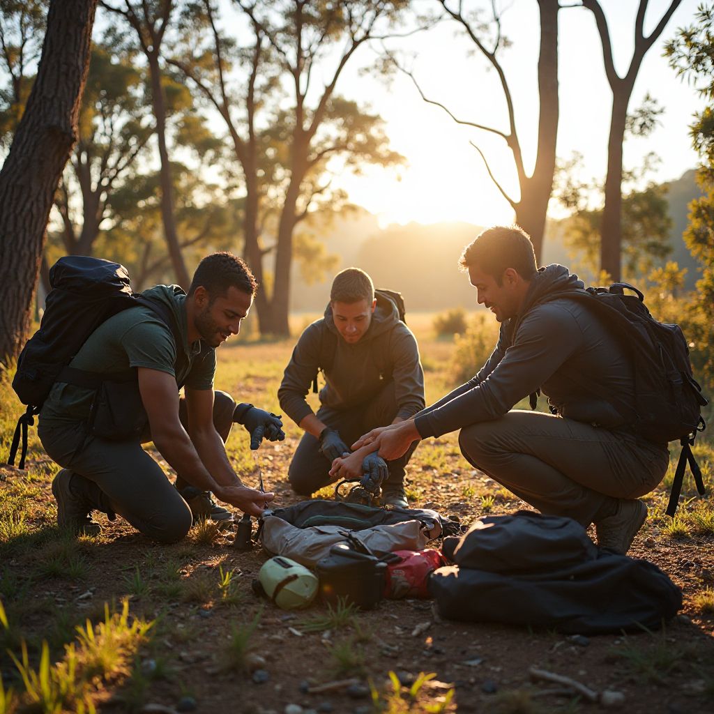 Crown Outdoors founding team on expedition
