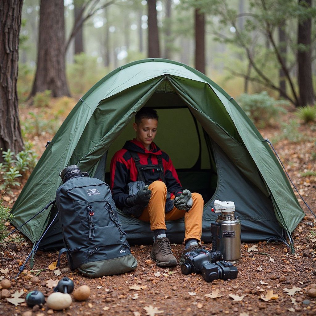 Intermediate trekking gear setup
